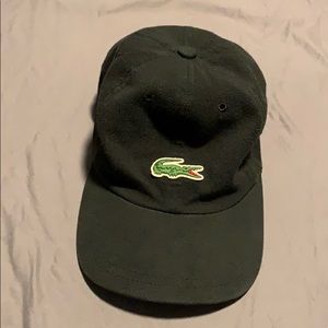 Lacoste hat.